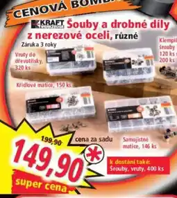 Norma Šouby a drobné díly z nerezové oceli nabídka