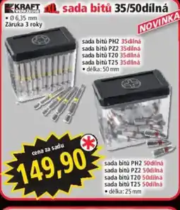 Norma Sada bitů 35/50dílná nabídka