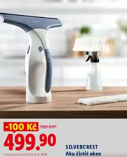 Lidl SILVERCREST Aku čistič oken nabídka