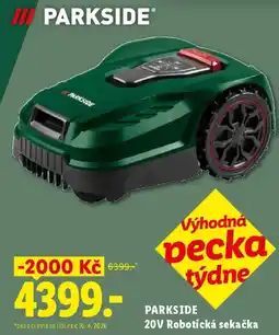 Lidl PARKSIDE 20V Robotická sekačka nabídka
