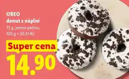 Lidl OREO donut s náplní nabídka