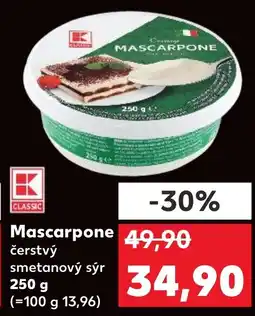 Kaufland Mascarpone čerstvý nabídka