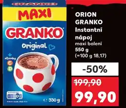 Kaufland ORION GRANKO Instantní nápoj nabídka