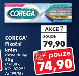 Kaufland COREGA¹ Fixační krém nabídka