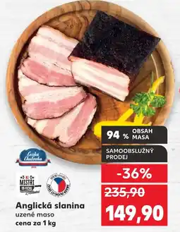 Kaufland Anglická slanina nabídka