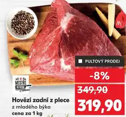 Kaufland Hovězí zadní z plece nabídka