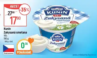 Kunín Zakysaná smetana