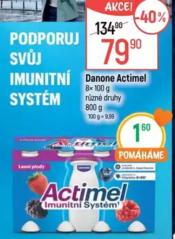 Globus Danone Actimel nabídka