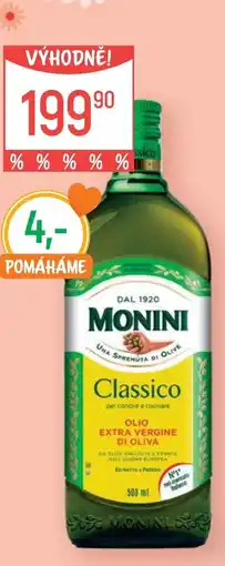 Globus Monini Olivový olej nabídka