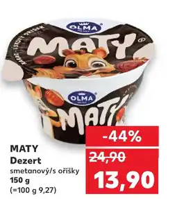 Kaufland OLMA Dezert nabídka