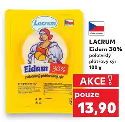 Kaufland LACRUM Eidam 30% nabídka