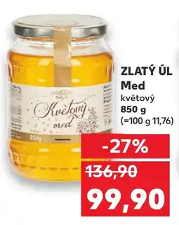 Kaufland ZLATÝ ÚL Med nabídka