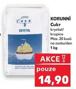 Kaufland KORUNNÍ Cukr krystal/ krupice nabídka