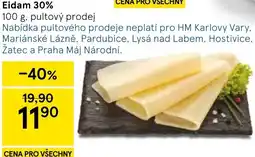 Tesco Eidam 30% nabídka