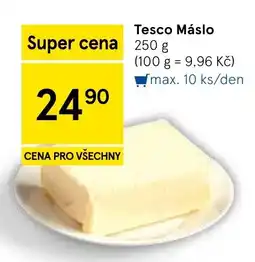 Tesco Tesco Máslo nabídka