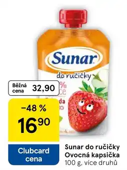 Tesco Sunar do ručičky Ovocná kapsička nabídka