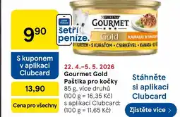 Tesco Gourmet Gold Paštika pro kočky nabídka