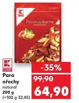 Kaufland Para ořechy nabídka