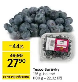 Tesco Tesco Borůvky nabídka