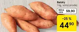 Tesco Batáty nabídka