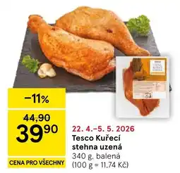 Tesco Tesco Kuřecí stehna uzená nabídka