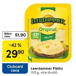 Tesco Leerdammer Plátky nabídka