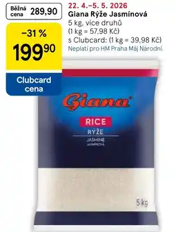Tesco Giana Rýže Jasmínová nabídka