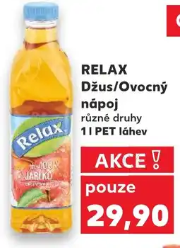 Kaufland RELAX Džus/Ovocný nápoj nabídka