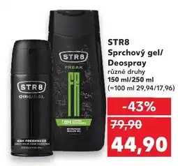 Kaufland STR8 Sprchový gel/ Deospray nabídka
