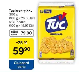 Tesco Tuc krekry XXL nabídka