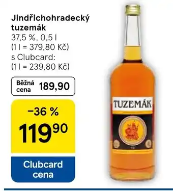Tesco Jindřichohradecký tuzemák nabídka