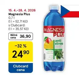 Tesco Magnesia Plus nabídka