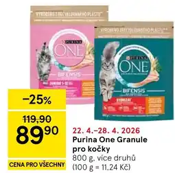 Tesco Purina One Granule pro kočky nabídka