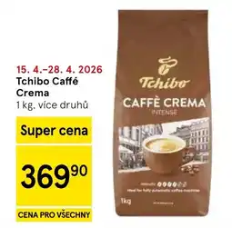 Tesco Tchibo Caffé Crema nabídka