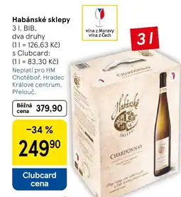 Tesco Habánské sklepy nabídka