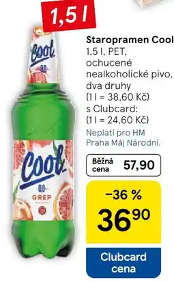 Tesco Staropramen Cool nabídka