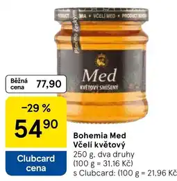Tesco Bohemia Med Včelí květový nabídka