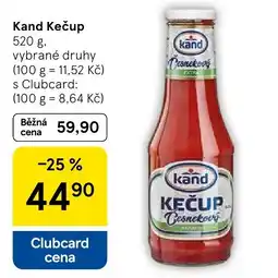 Tesco Kand Kečup nabídka