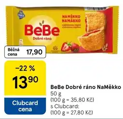 Tesco BeBe Dobré ráno NaMěkko nabídka