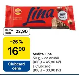 Tesco Sedita Lina nabídka