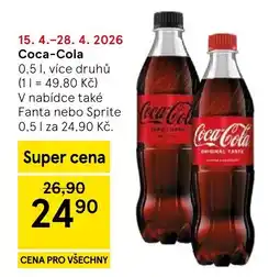 Tesco Coca-Cola nabídka
