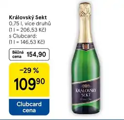 Tesco Královský Sekt nabídka