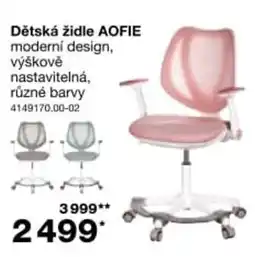 Sconto Dětská židle AOFIE nabídka