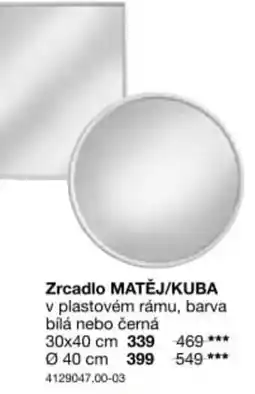 Sconto Zrcadlo MATĚJ/KUBA nabídka