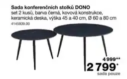 Sconto Sada konferenčních stolků DONO nabídka
