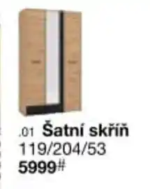 Sconto Šatní skříň SHALINI nabídka