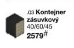 Sconto Kontejner zásuvkový BÁRA nabídka