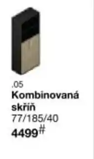 Sconto Kombinovaná skříň BÁRA nabídka
