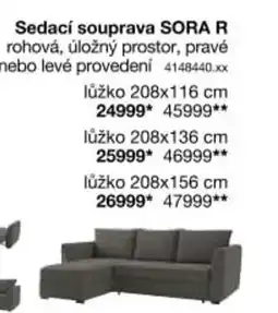 Sconto Sedací souprava SORA R nabídka