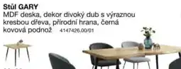 Sconto Stůl GARY nabídka